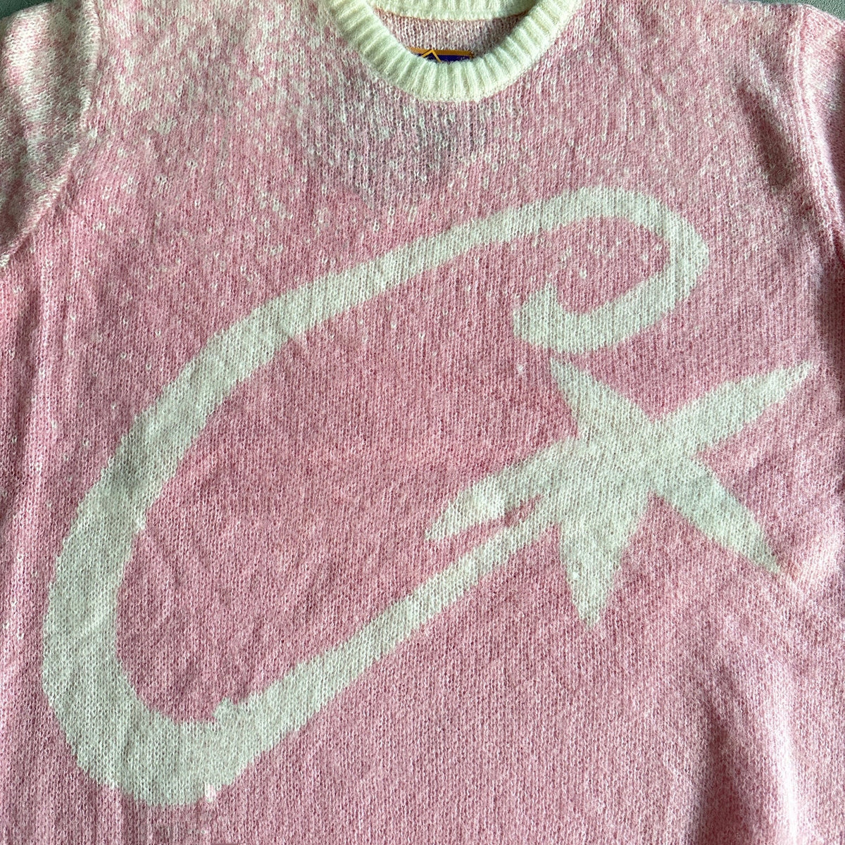 "CRTZ" Mohair-Pullover in Pink