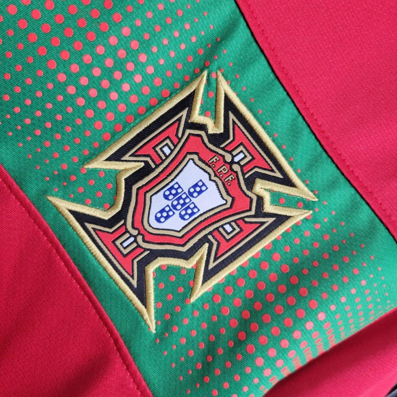 2010 Retro Portugal Heimtrikot