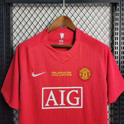 2007/2008 Retro Manchester United Ronaldo CR7 Trikot