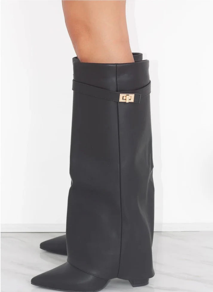 NordVintage Suede Beige Boots