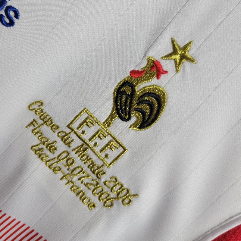 2006 Retro Frankreich Auswärtstrikot