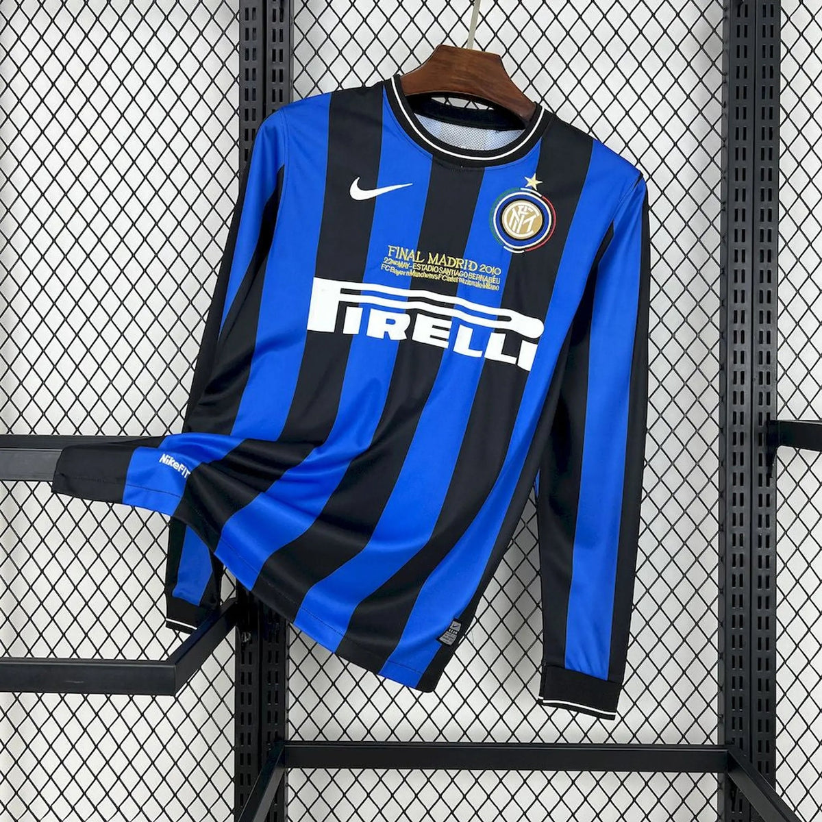 2009/2010 Retro Inter Mailand Heimtrikot Langarm