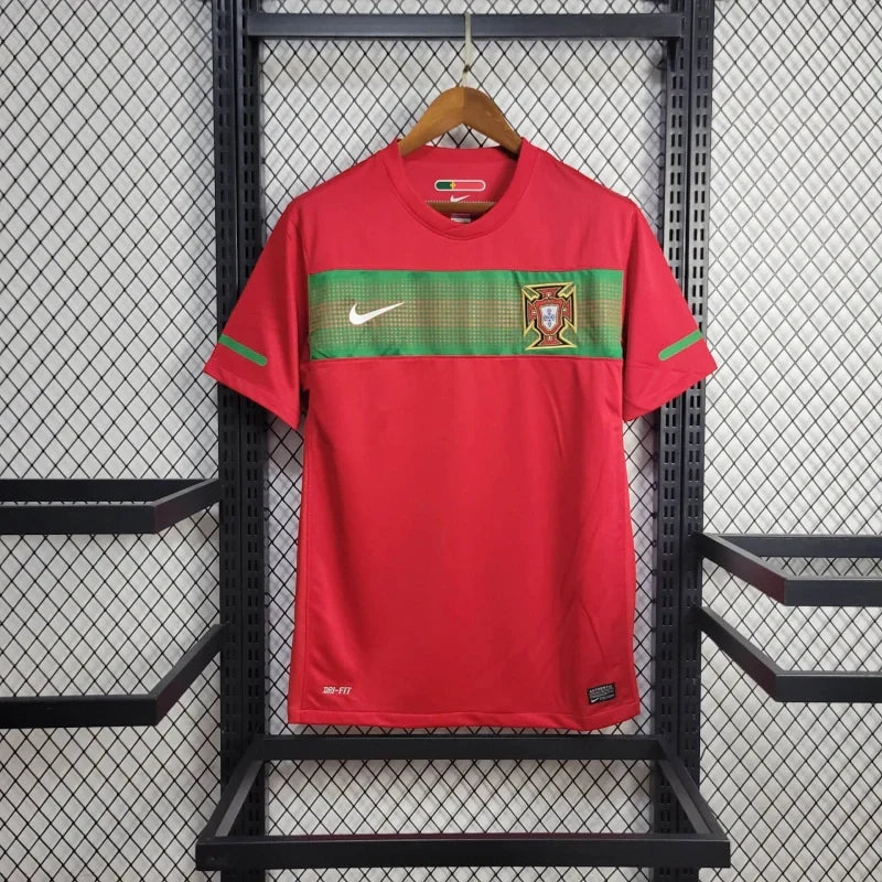 2010 Retro Portugal Heimtrikot