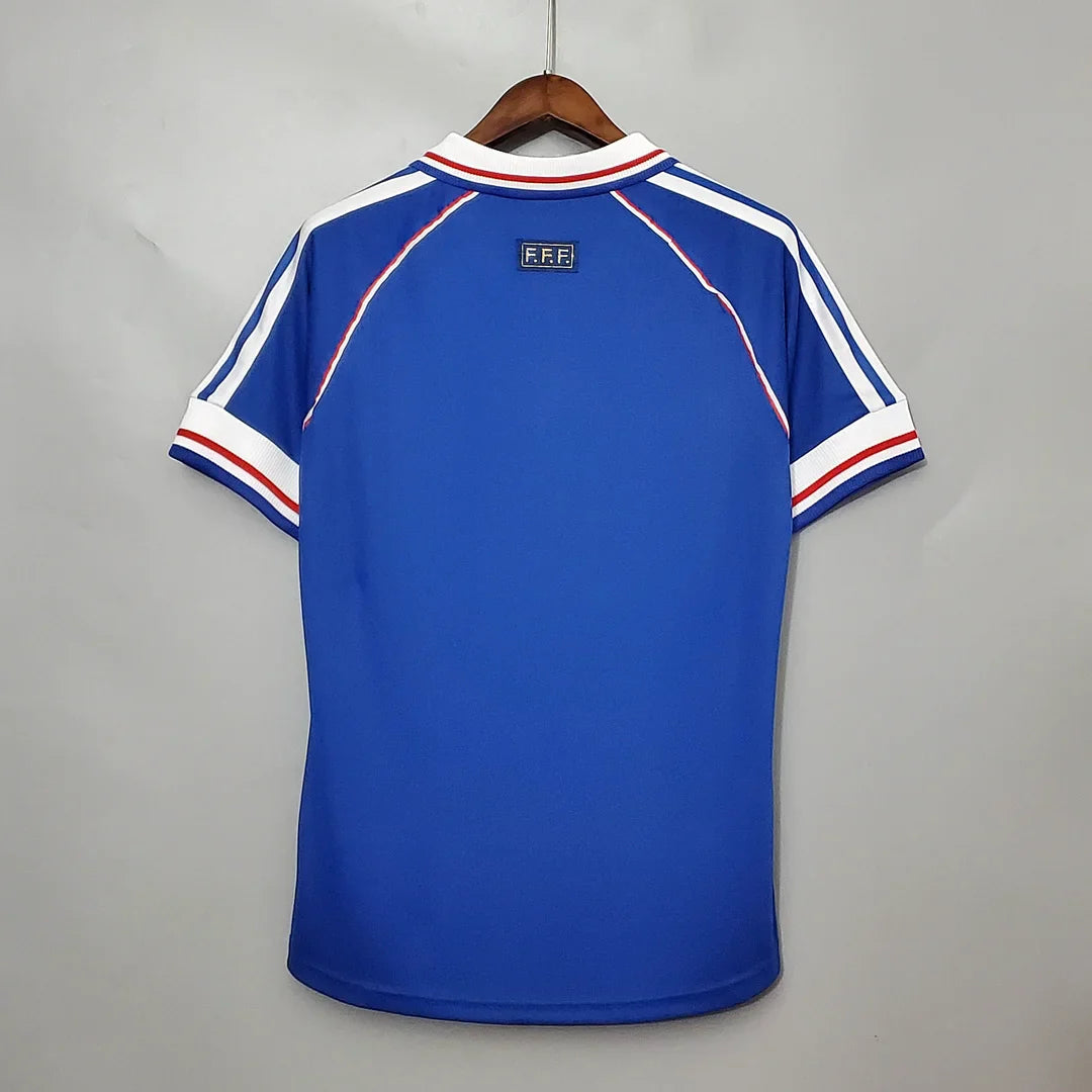1998 Retro France Home Jersey