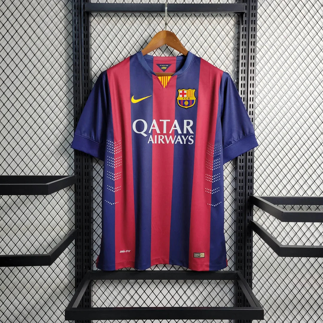2014-2015 Retro Barcelona Heimtrikot