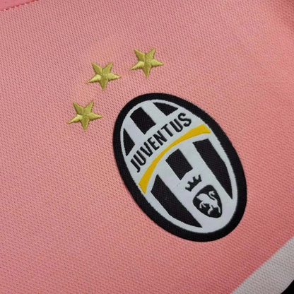 2015-2016 Juventus Retro Auswärtstrikot Langarm