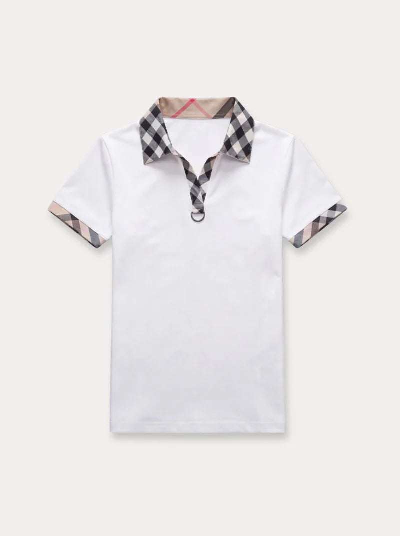 CHECKED POLO