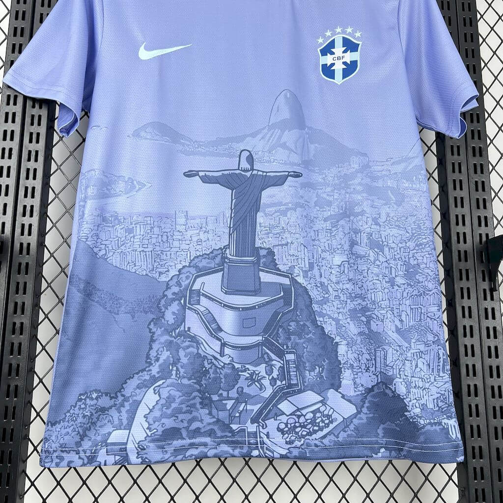 Brazil "The Redeemer" Light Blue Limited Jersey