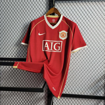 2006/2007 Retro Manchester United Heimtrikot