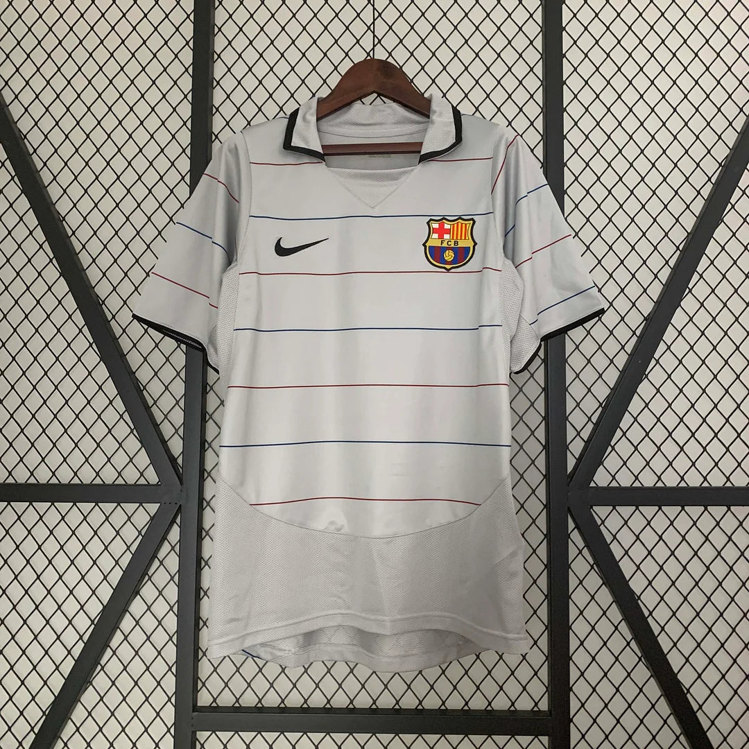 2003-2004 Retro Barcelona Auswärtstrikot