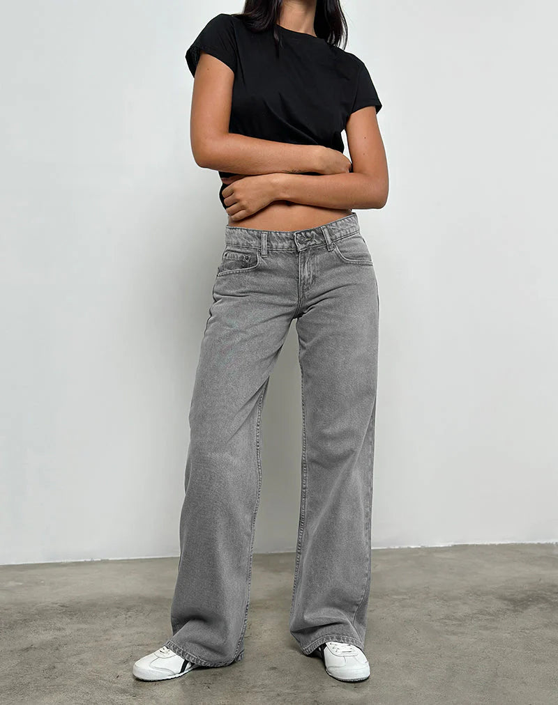 MIA LOW-RISE JEANS WOMAN