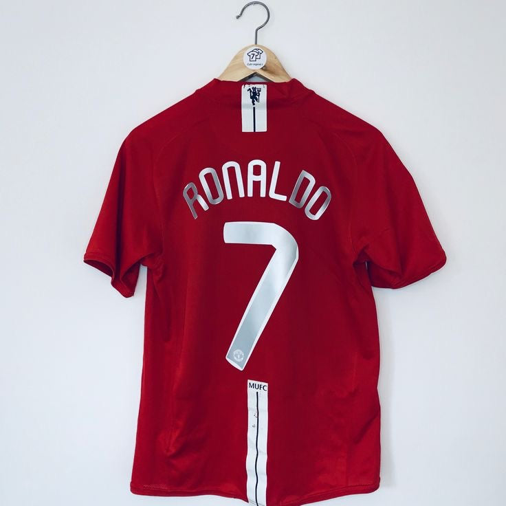 2007/2008 Retro Manchester United Ronaldo CR7 Trikot