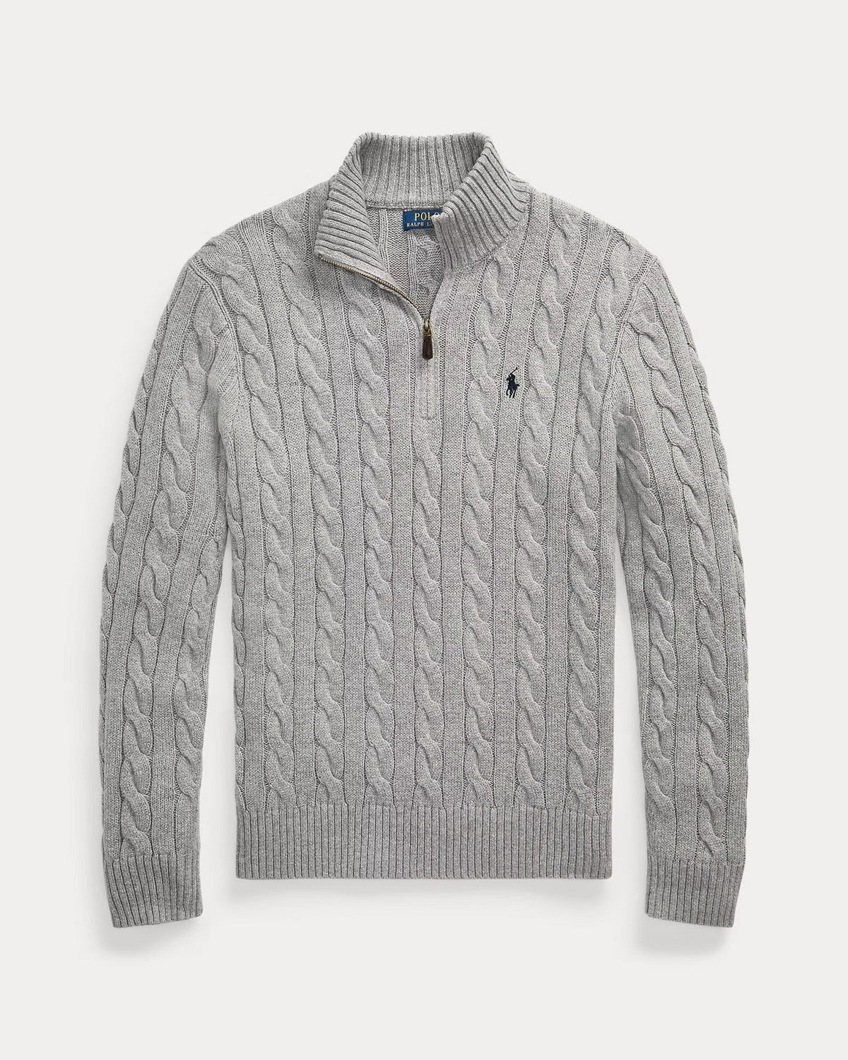 "RL" Knit Halfzip