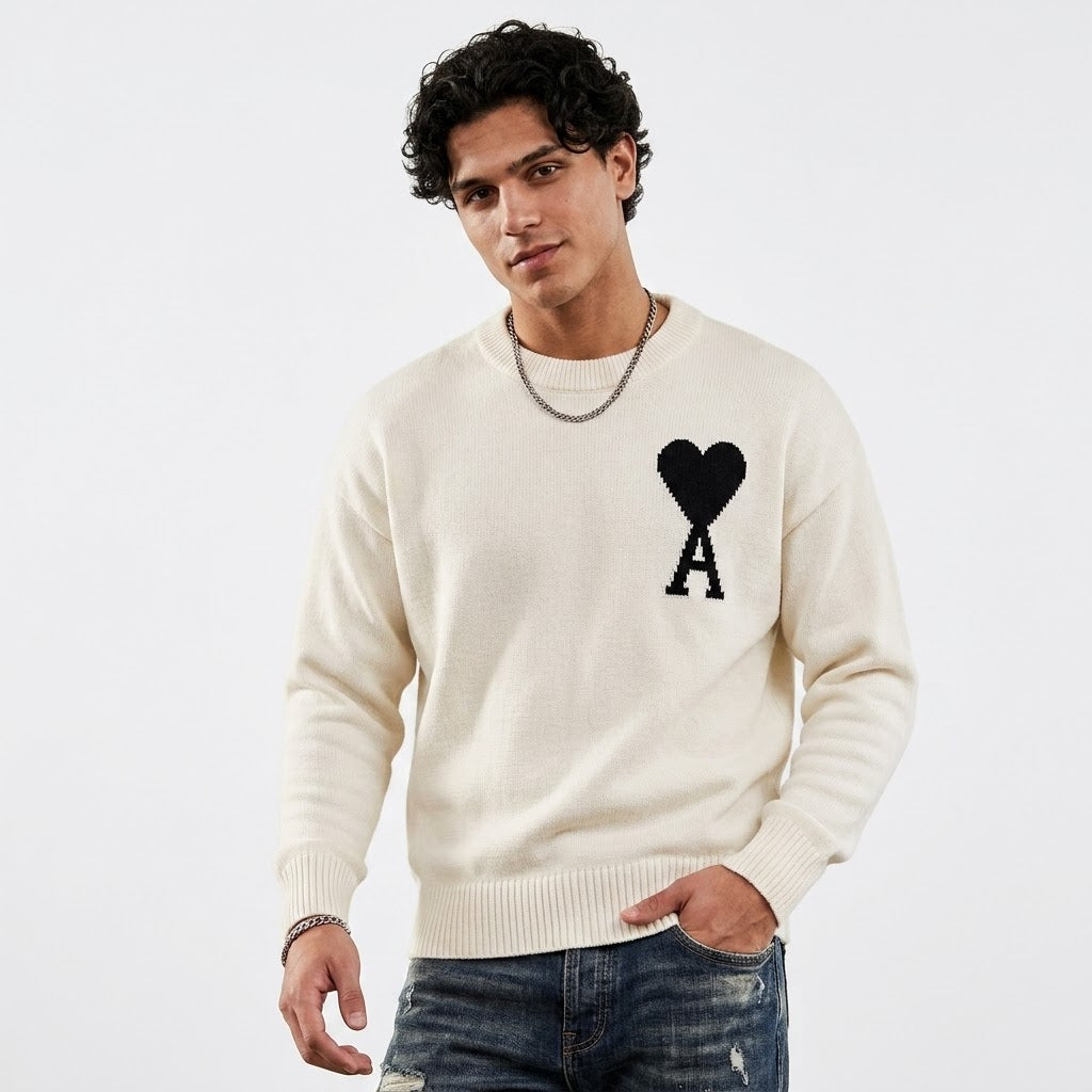 CHEST DETAIL KNIT