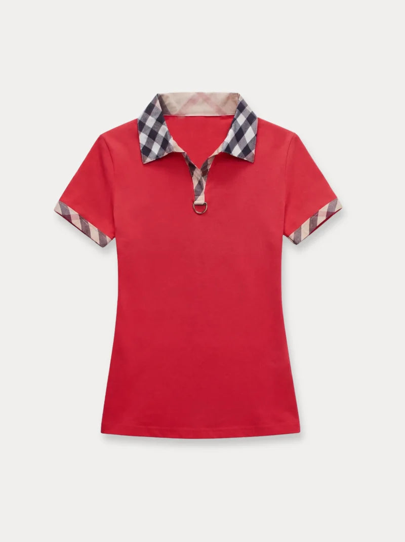 CHECKED POLO