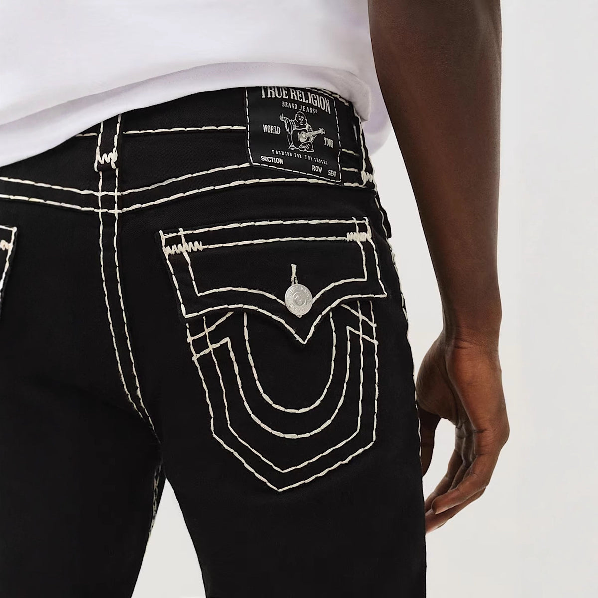 TRUE STITCH STRAIGHT JEANS MEN