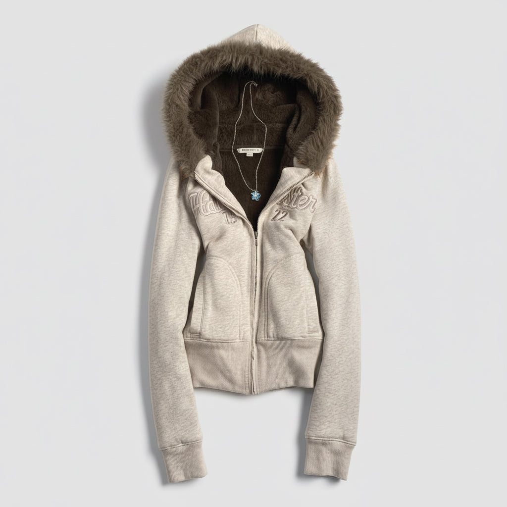 Holi Flur Zip Hoodie Jacket