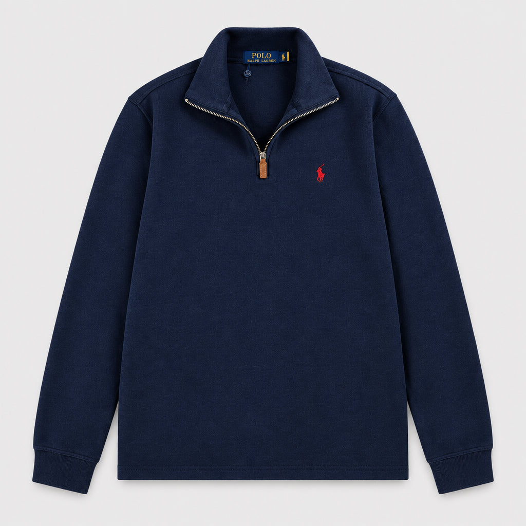 "RL" HALFZIP SWEATER
