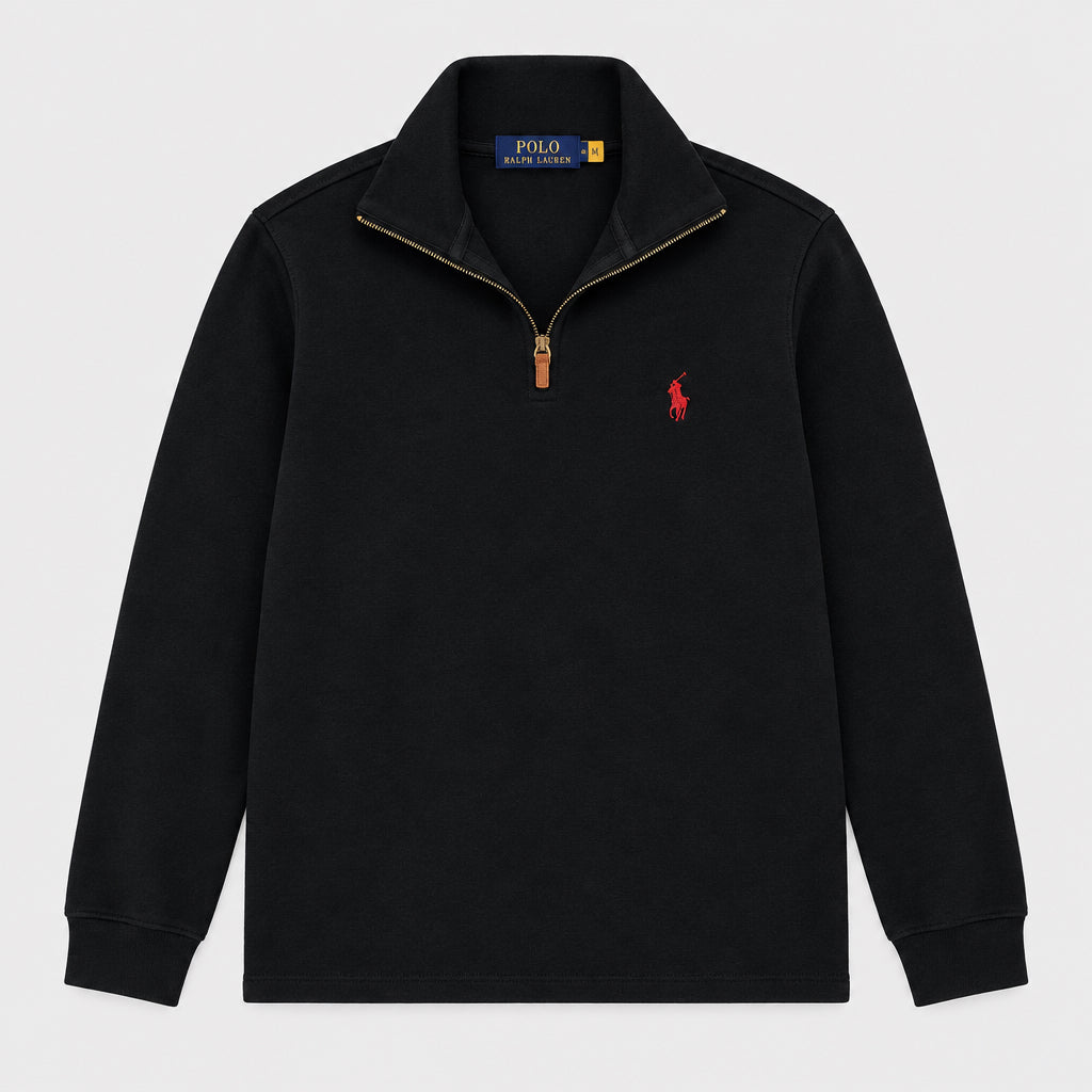 "RL" HALFZIP SWEATER