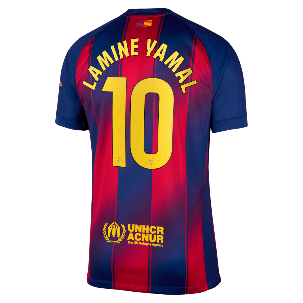2025/2026 Barcelona Heimtrikot Lamine Yamal 10