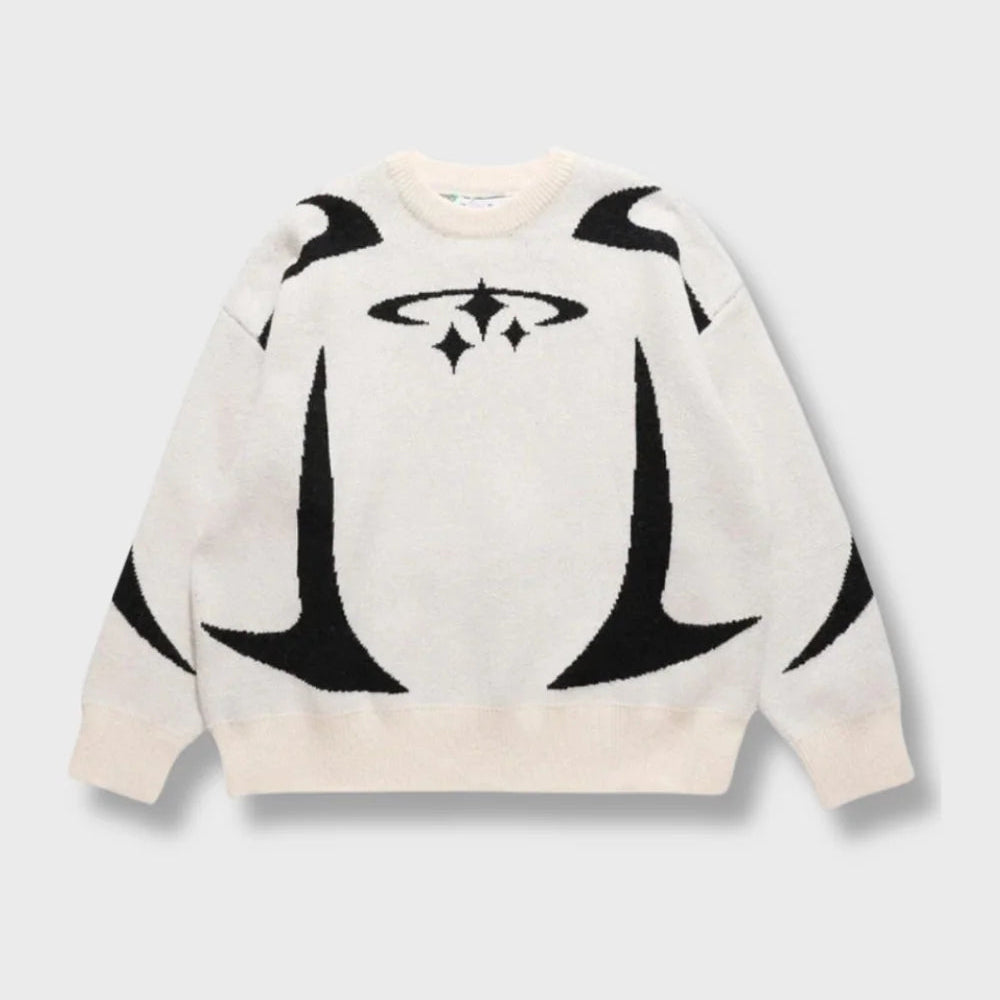 Y2K STARS SWEATER