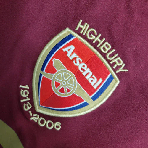 Arsenal Retro 2005-2006 Heimtrikot Langarm