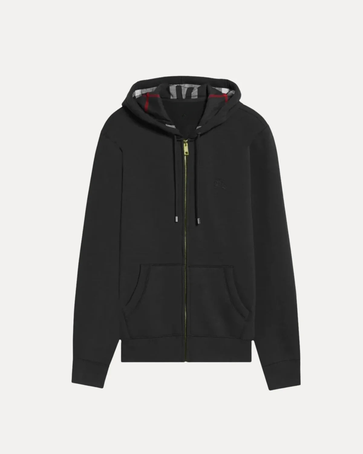 Checked BB Zip Hoodie