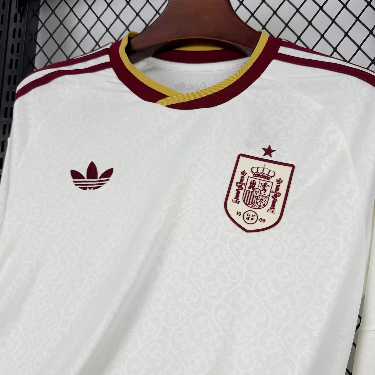 2026 Spanien Auswärtstrikot Langarm Fan-Version