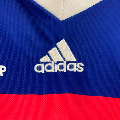 1998 Retro Frankreich Heimtrikot Langarm