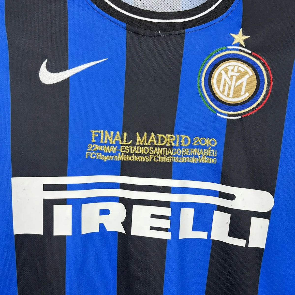 2009/2010 Retro Inter Mailand Heimtrikot Langarm