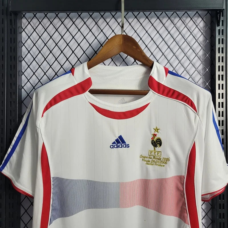 2006 Retro Frankreich Auswärtstrikot