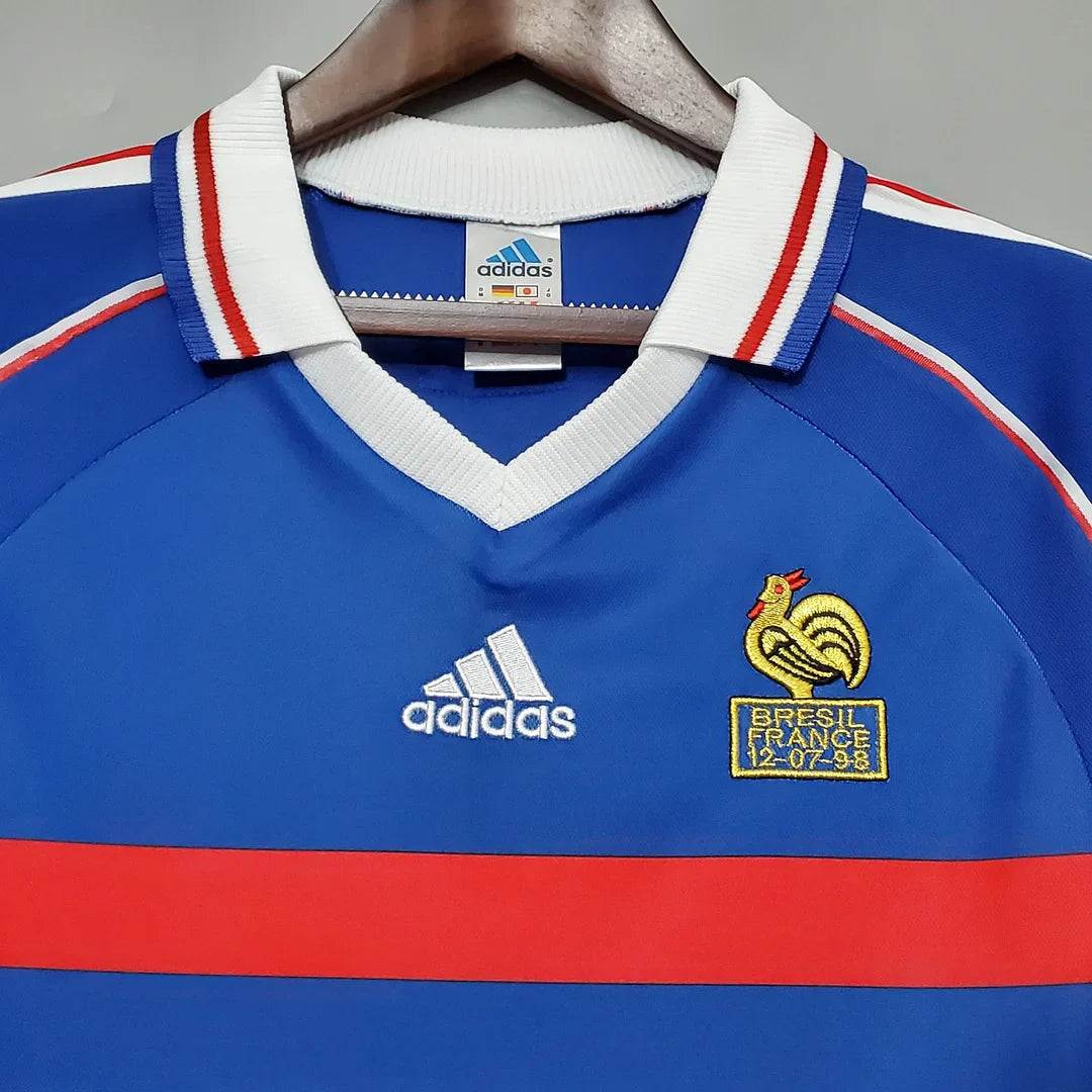 1998 Retro France Home Jersey