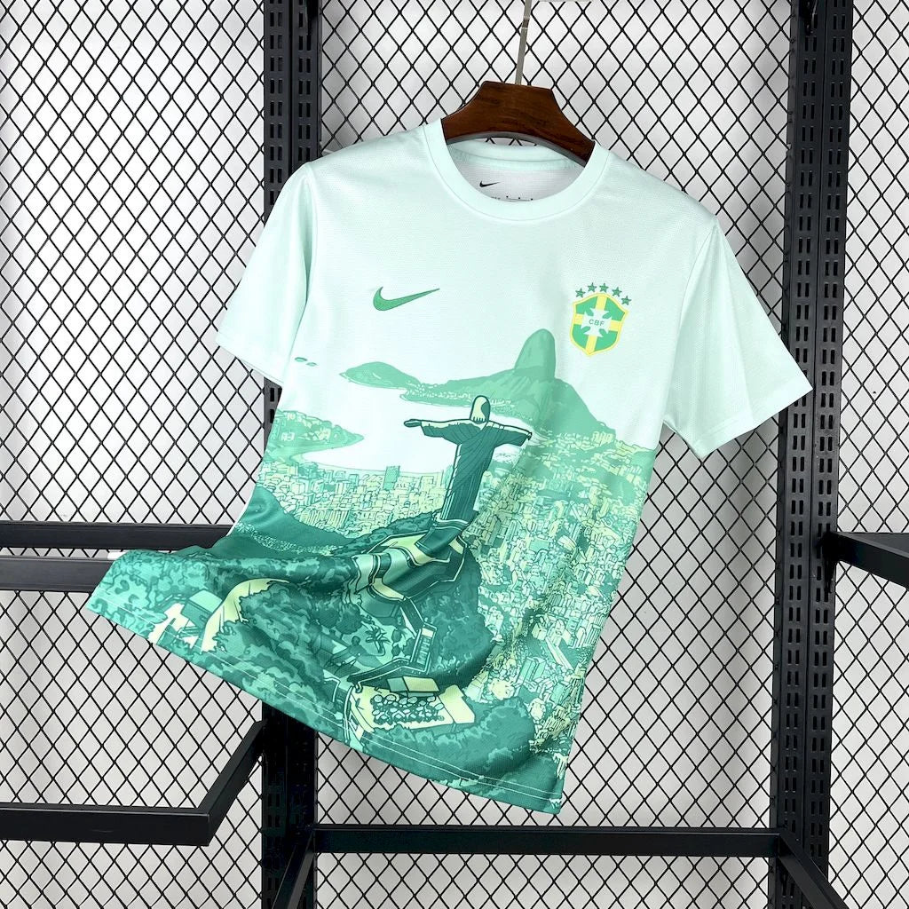 Brasilien „Der Erlöser“ Grünes Trikot – limitierte Auflage
