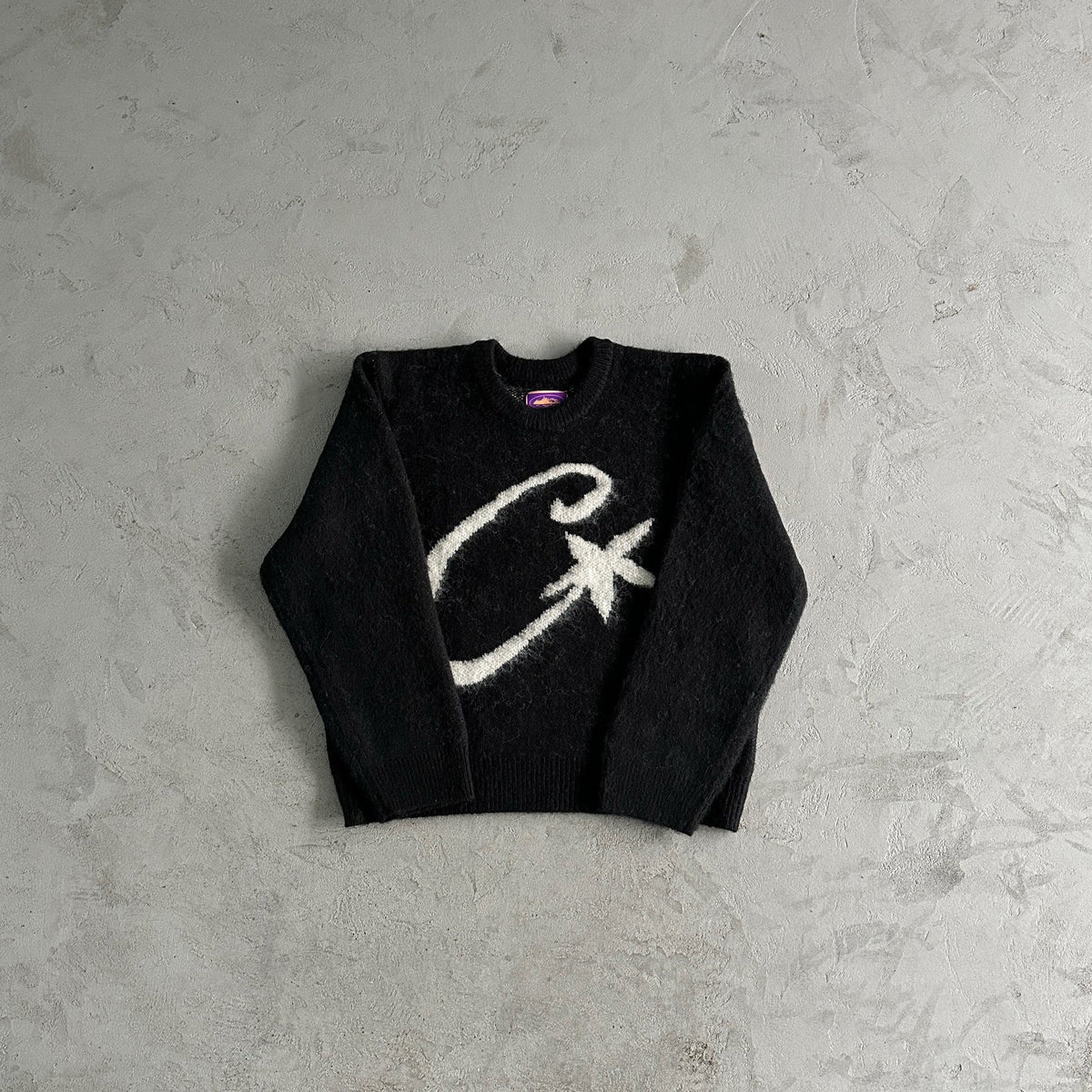 "CRTZ" Mohair-Pullover in Pink