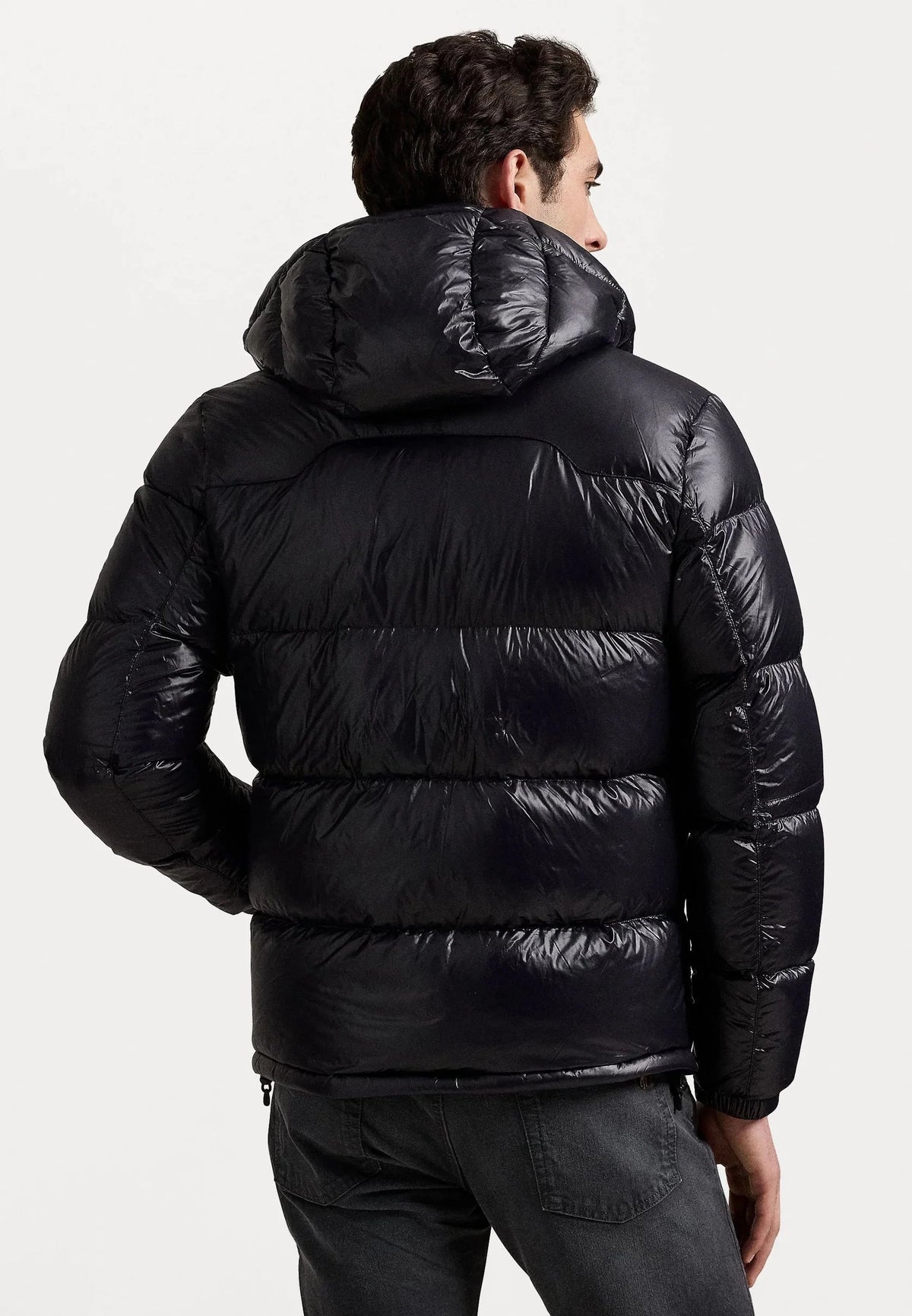 „RL“ Shiny Puffer Schwarz