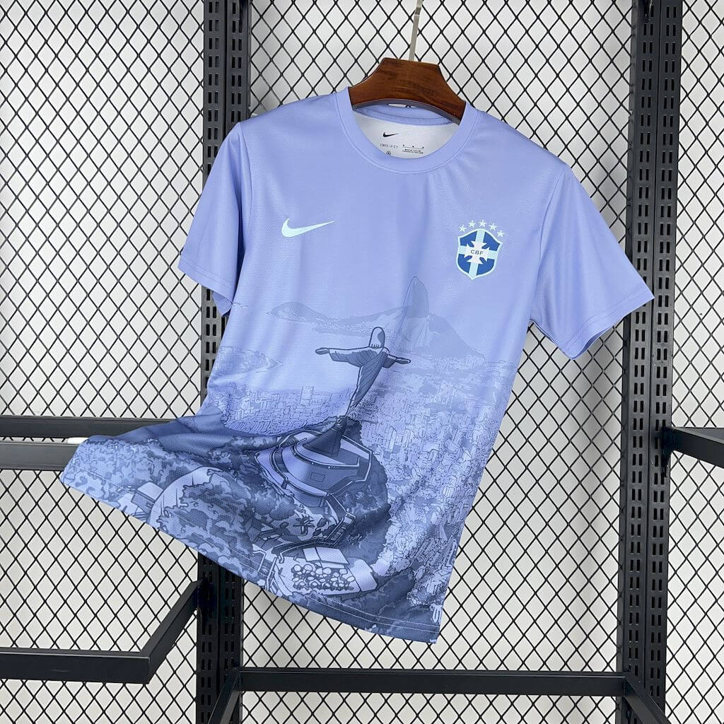 Brazil "The Redeemer" Light Blue Limited Jersey