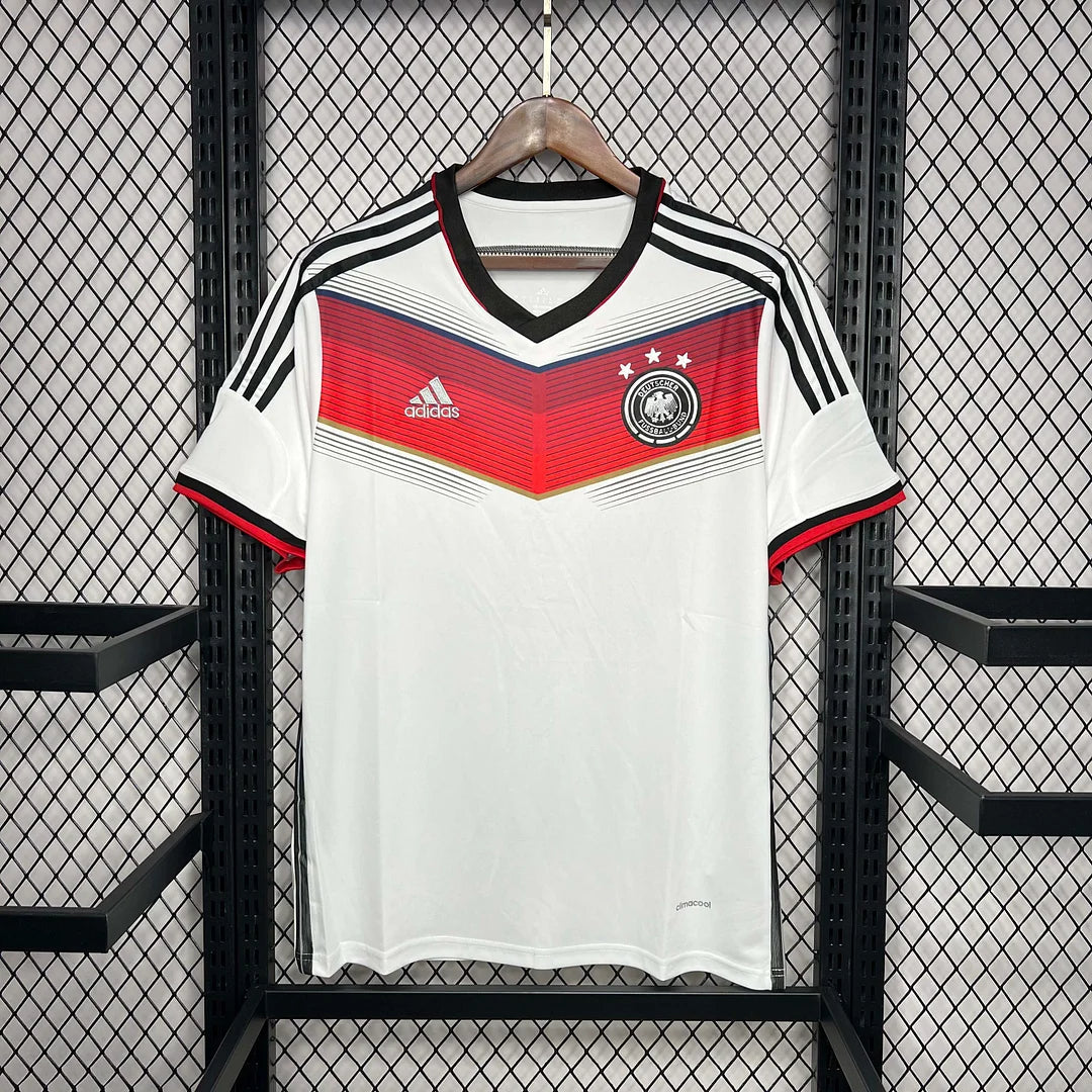 2014 Retro Deutschland Heimtrikot
