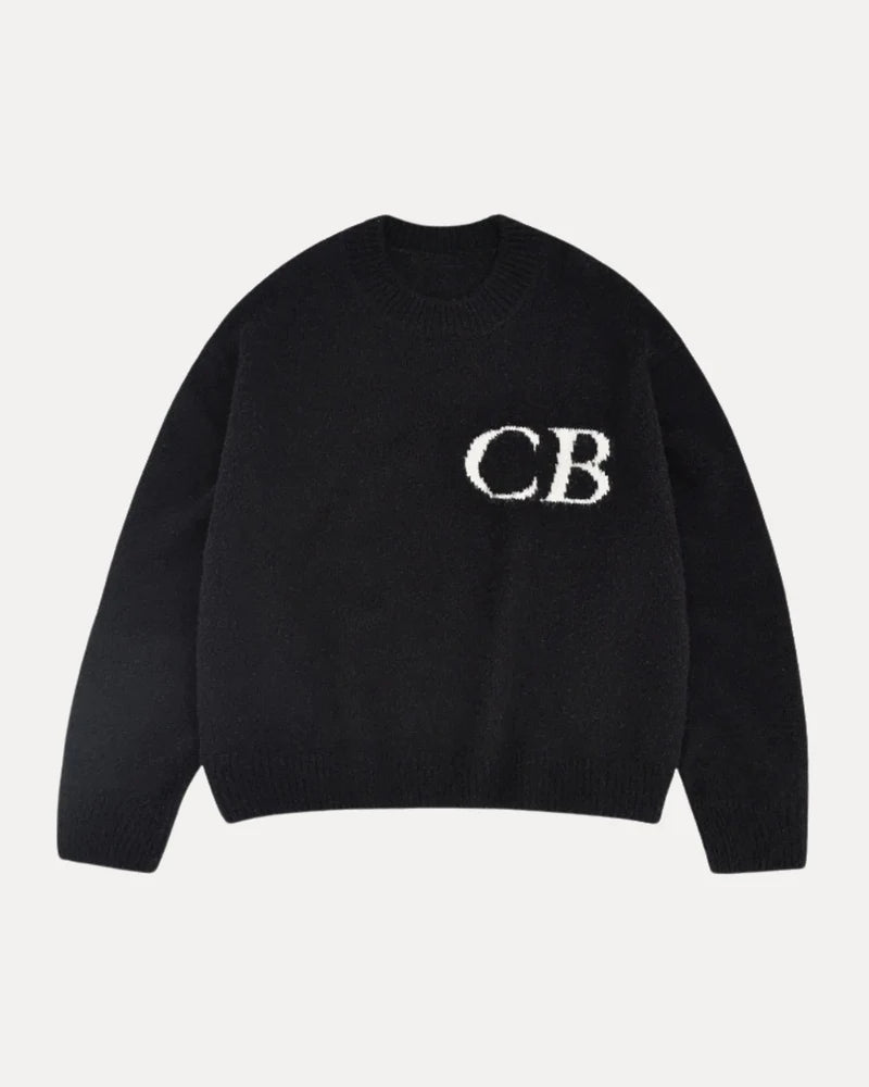 VARSITY KNIT SWEATER