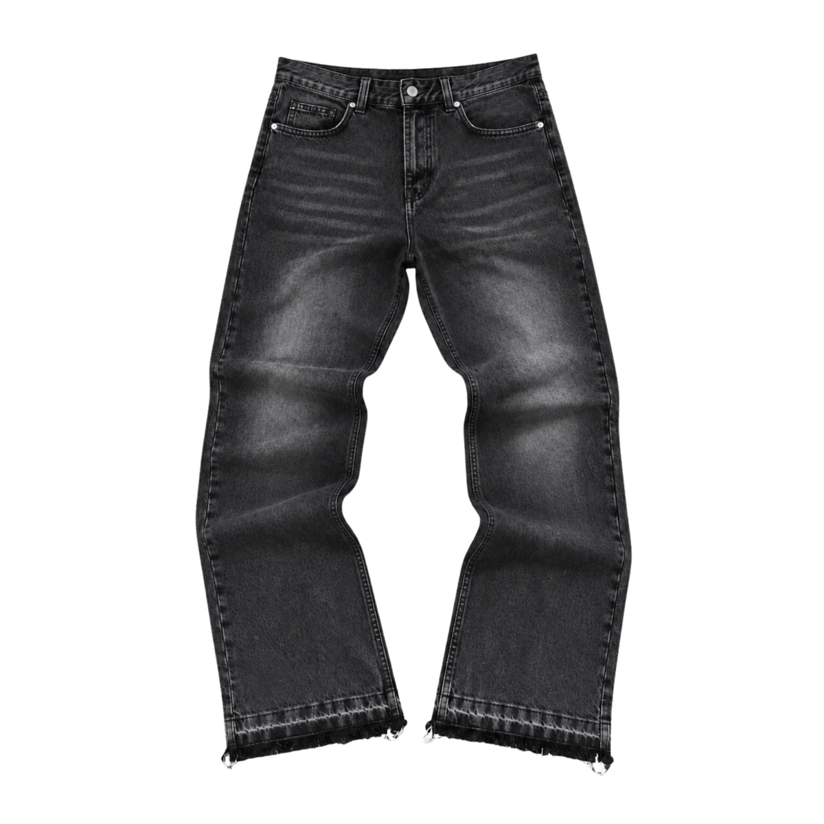 Faced Flared Jeans