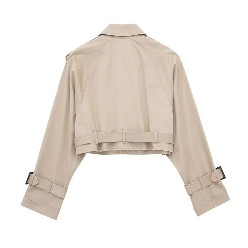 HIGH TRENCHCOAT JACKET
