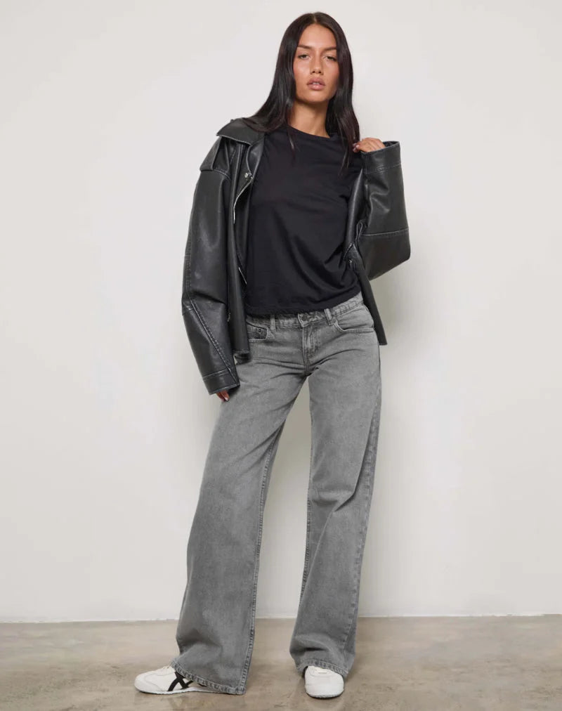 MIA LOW-RISE JEANS WOMAN
