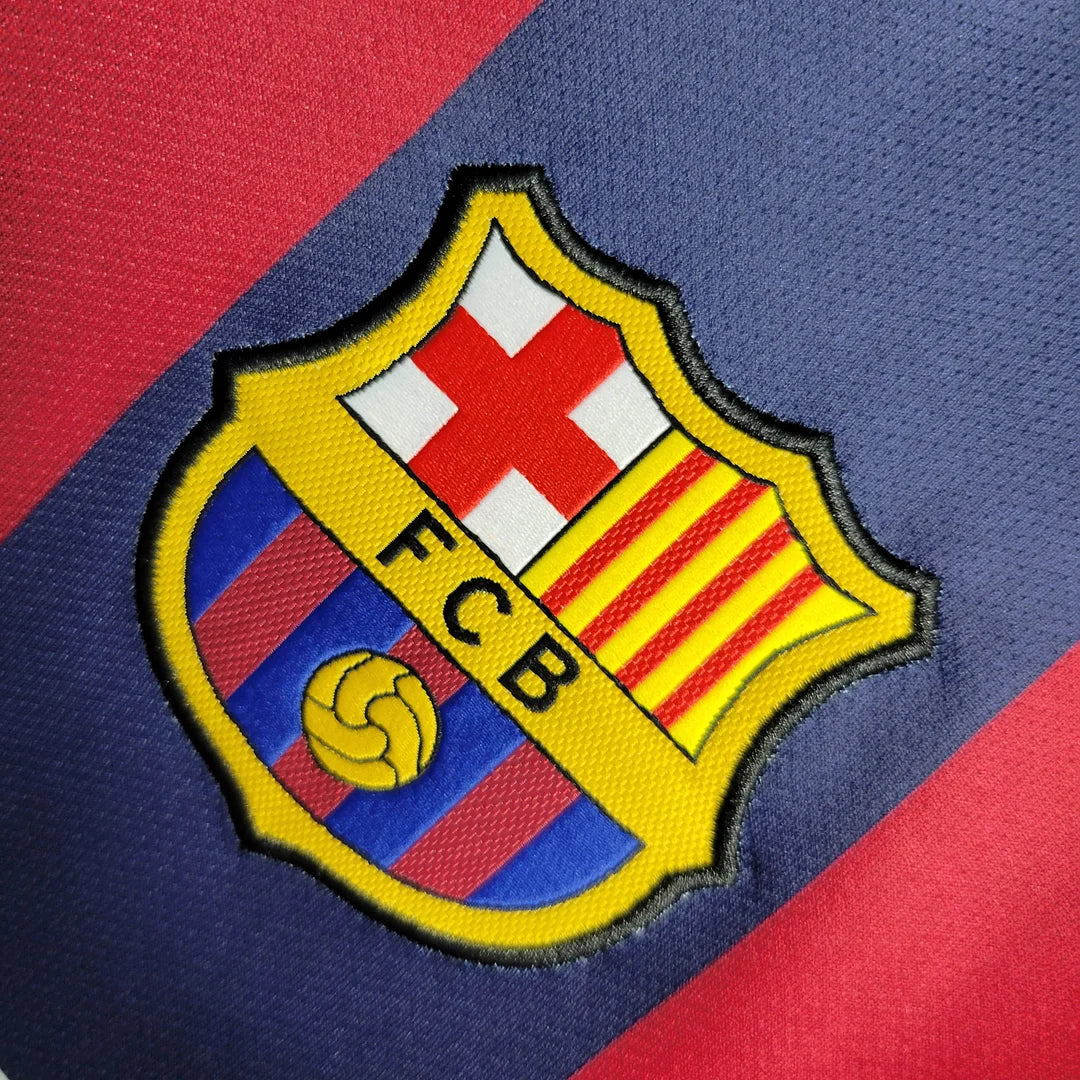 2014-2015 Retro Barcelona Heimtrikot