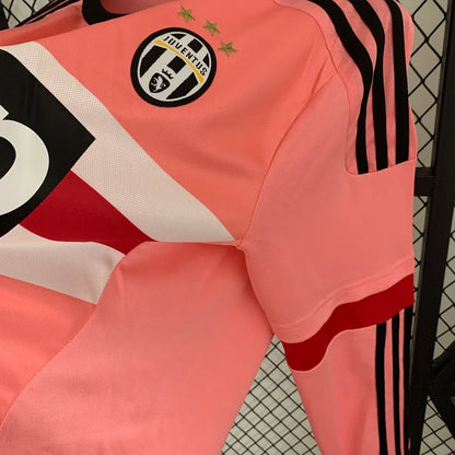 2015-2016 Juventus Retro Auswärtstrikot Langarm