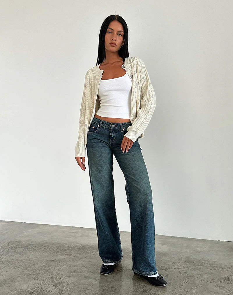 MIA LOW-RISE JEANS WOMAN
