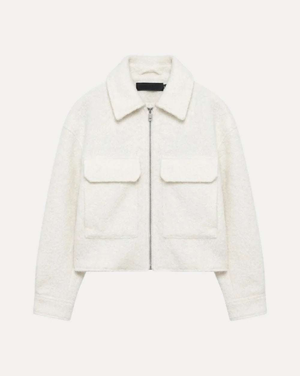 Cropped Woll Jacke