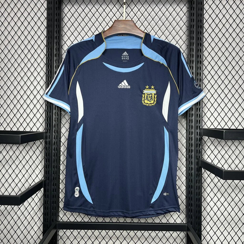 2006 Retro Argentinien Auswärtstrikot