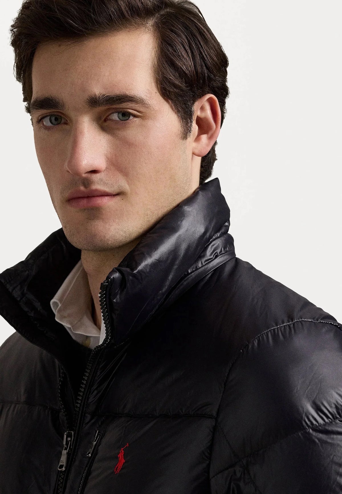 „RL“ Shiny Puffer Schwarz