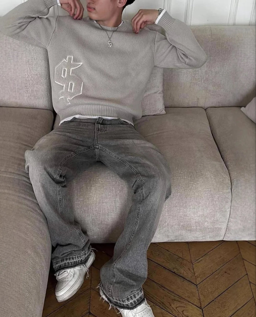 DOLLAR STRICKPULLOVER