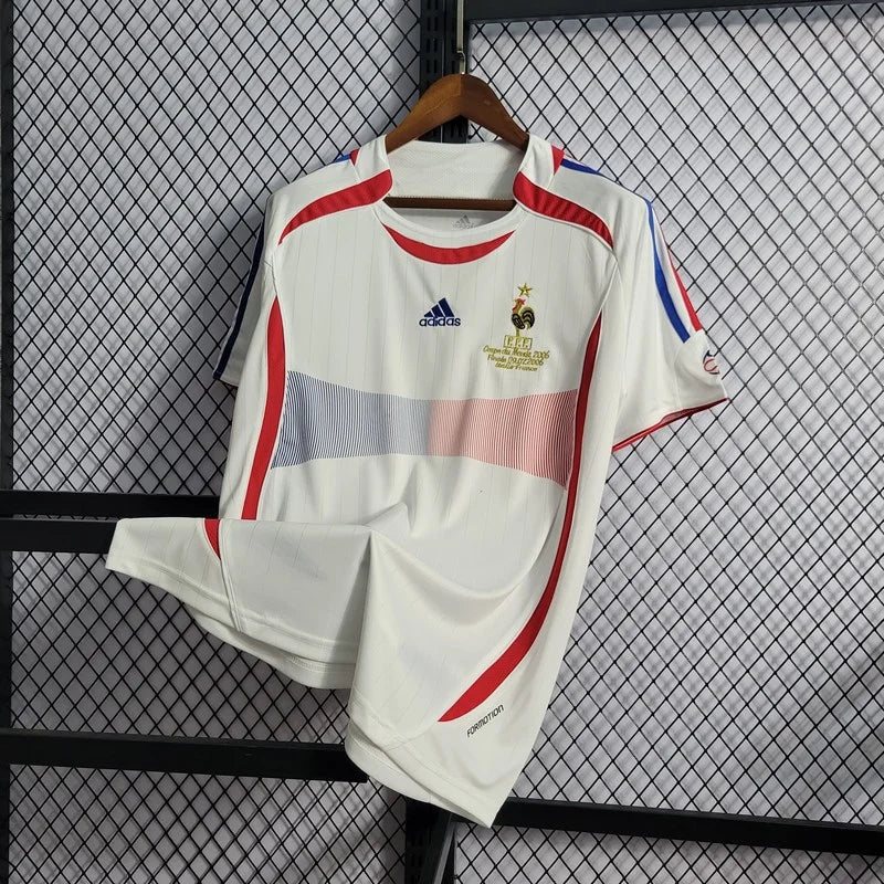2006 Retro Frankreich Auswärtstrikot