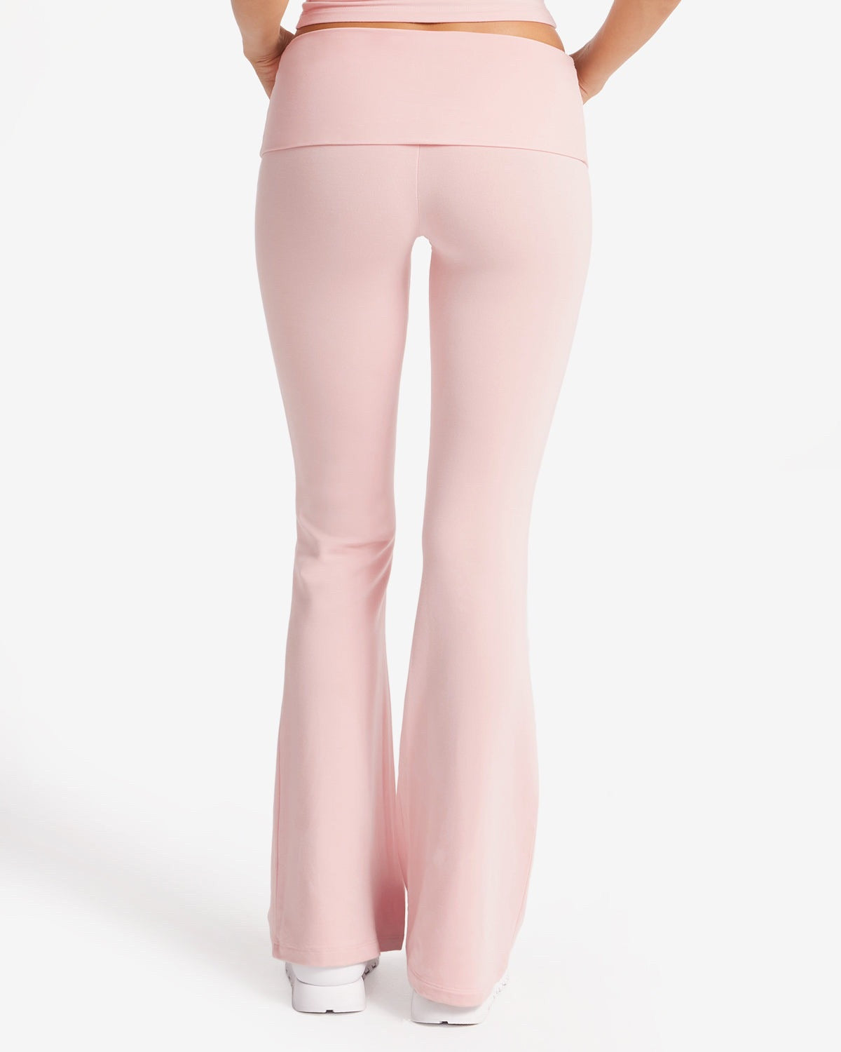 Low-Rise Turn-Up Flared Jogger SET